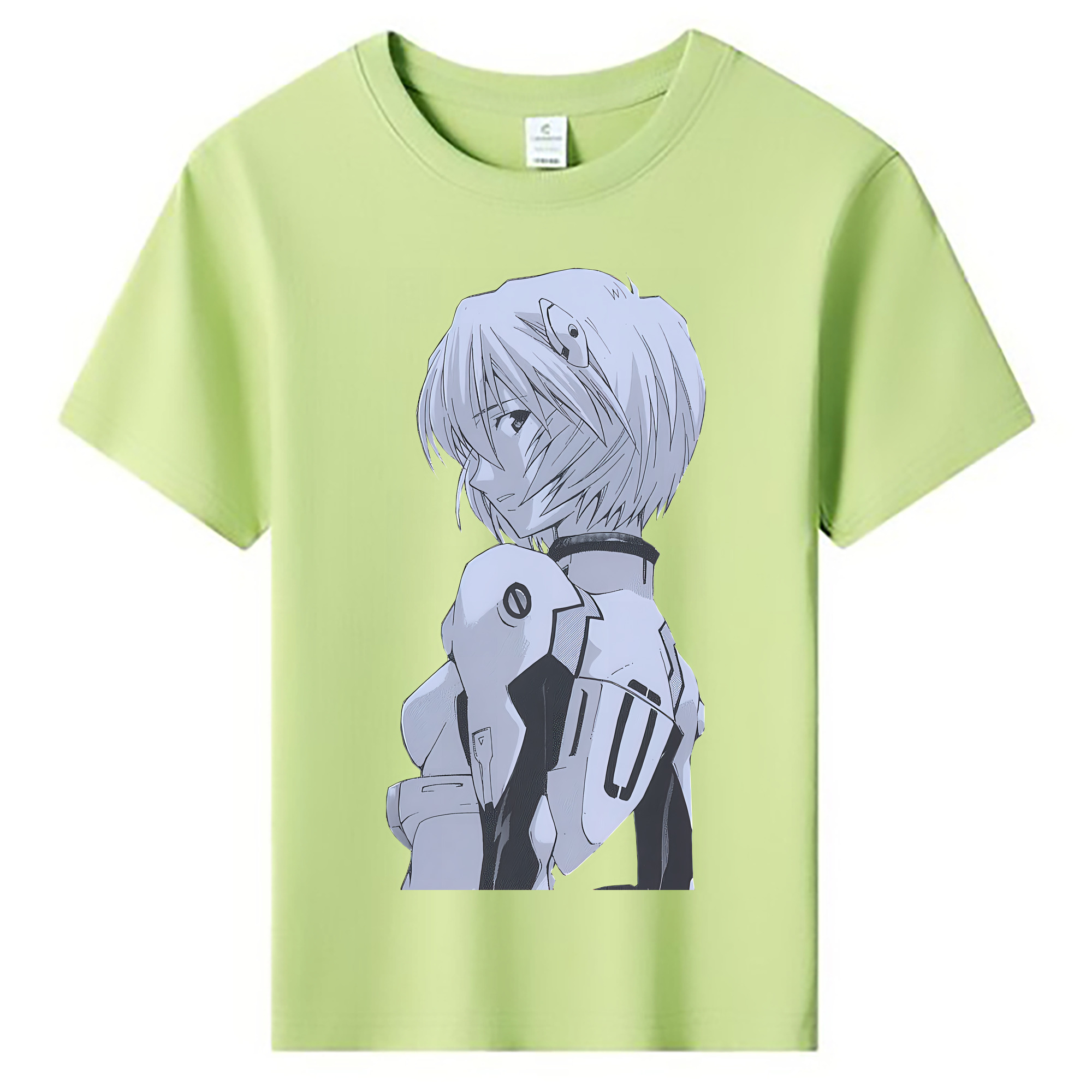 （画像用） EVA 新世紀エヴァンゲリオン 綿100％キッズTシャツ（フロントプリント）